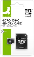 Q-CONNECT micro SD carte mémoire, avec adpatateur SD, 32 Go-3