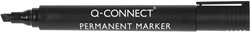 Q-CONNECT marqueur permanent, 1,2/5 mm, pointe biseautée, noir