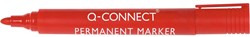 Q-CONNECT marqueur permanent, 2-3 mm, pointe ronde, rouge