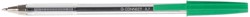 Q-CONNECT stylo bille, avec capuchon, 0,7 mm, pointe moyenne, vert