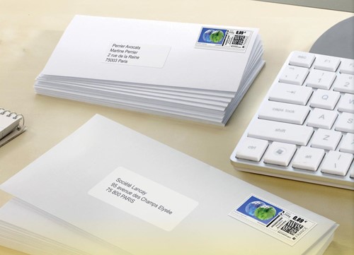 Avery L7159, Etiquettes adresses, Laser, Ultragrip, blanches, 40 pages, 24 per page, 63,5 x 33,9 mm-3