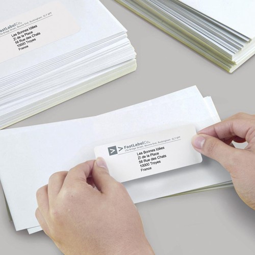 Avery L7159, Etiquettes adresses, Laser, Ultragrip, blanches, 100 pages, 24 per page, 63,5 x 33,9 mm-2