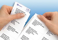 Avery L7159, Etiquettes adresses, Laser, Ultragrip, blanches, 100 pages, 24 per page, 63,5 x 33,9 mm-3