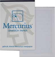 Mercurius papier graphique isométrique, 50 feuilles, ft A3