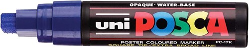 Uni POSCA marqueur peinture PC-17K, 8 mm, bleu foncé