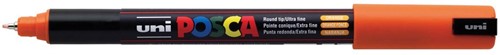 Uni POSCA marqueur peinture PC1-MR, 0,7 mm, orange foncé
