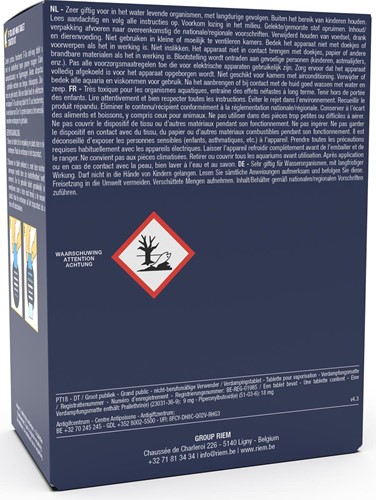 Riem Ti-Tox anti-moustique starter kit, 1 évaporateur électrique + 10 tablettes-2