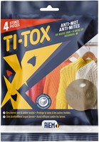 Riem Ti-Tox anti-piège à mite, 4 pièces