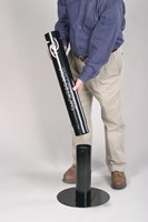 Rubbermaid cendrier Smokers' Pole, ft 10,2 x 107,9 cm, noir-6