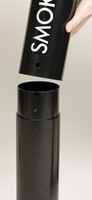 Rubbermaid cendrier Smokers' Pole, ft 10,2 x 107,9 cm, noir-3