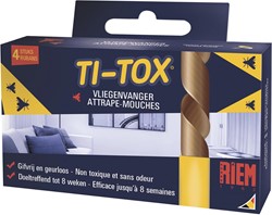 Riem Ti-Tox ruban adhésif anti-mouches, 4 pièces