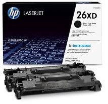 Toner HP CF226XD noir 26X pack double <br>Toner HP CF226XD noir 26X – pack double